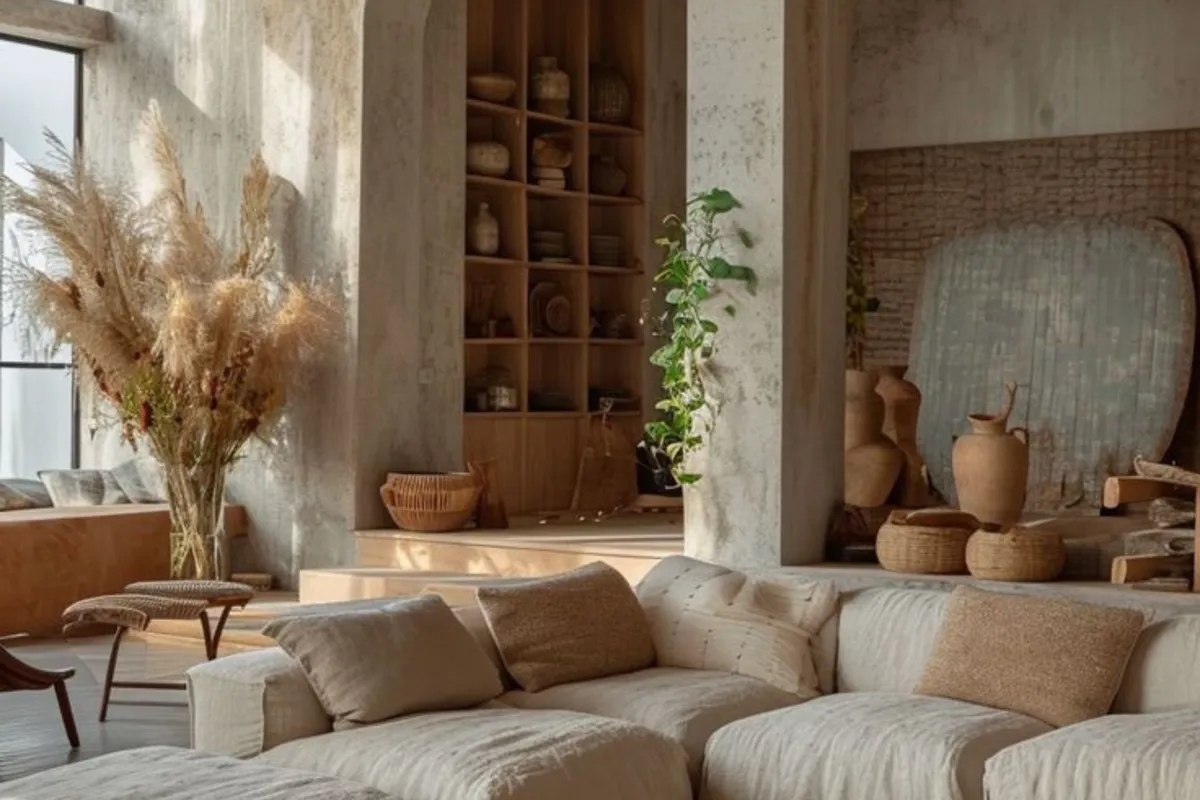 How wabi-sabi interior design creates calm & character in your home